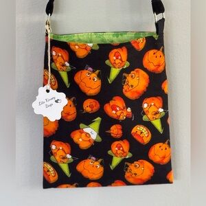New Halloween Pumpkin Crossbody Bag Created By Lita Kinsey.